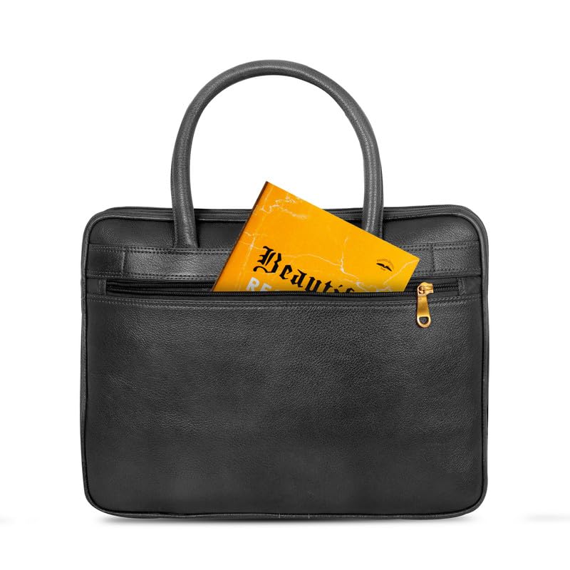 Stylish Leather Laptop Messenger Bag™