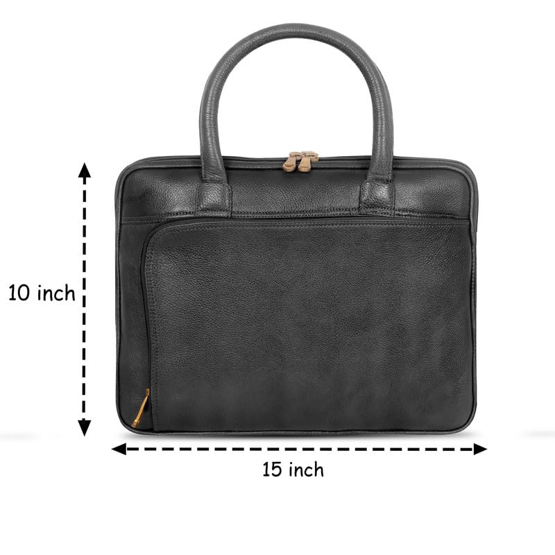 Stylish Leather Laptop Messenger Bag™