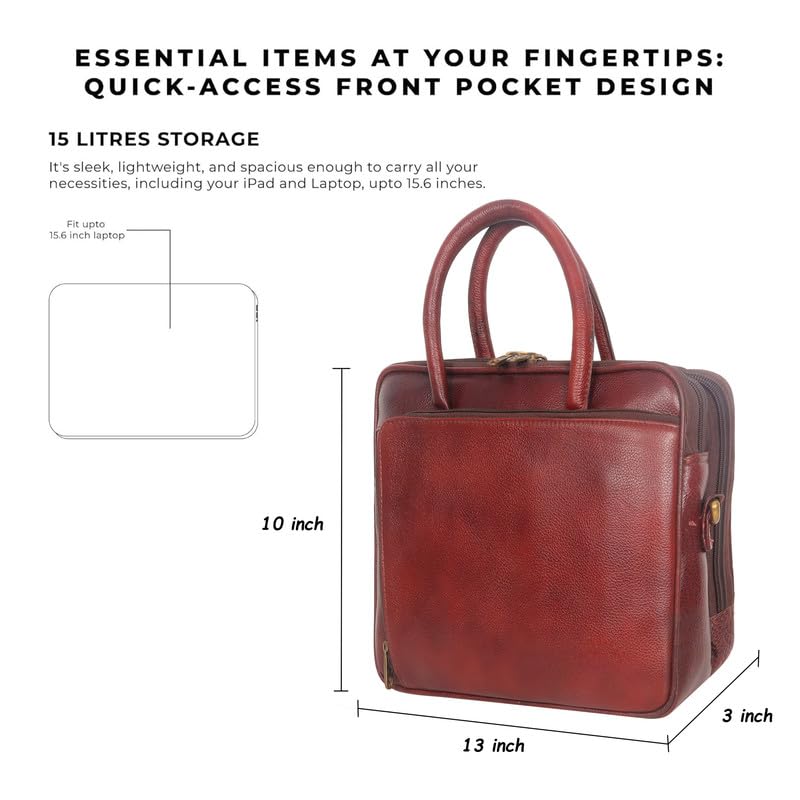 Premium Leather Messenger Bag™