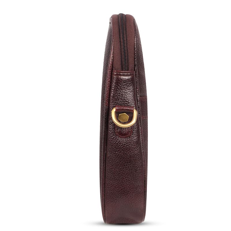 Elegant Leather Laptop Messenger Bag™