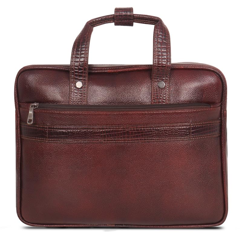 Sophisticated Leather Laptop Messenger Bag™