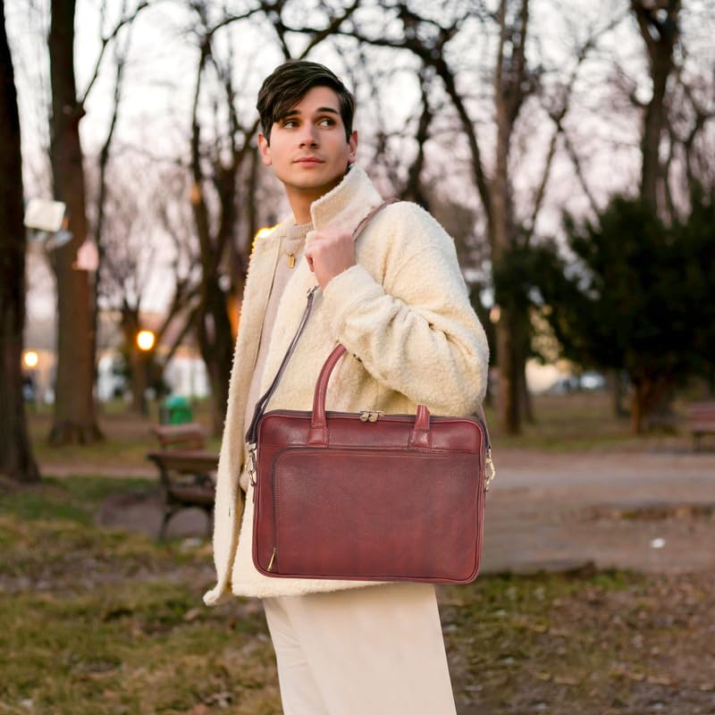 Premium Leather Messenger Bag™