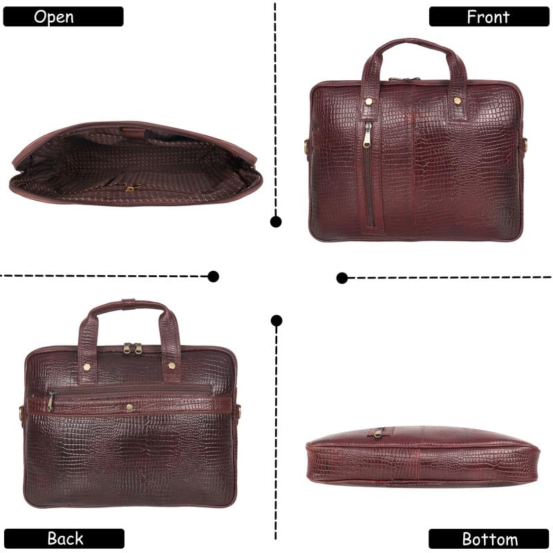 Sophisticated Leather Messenger Bag™