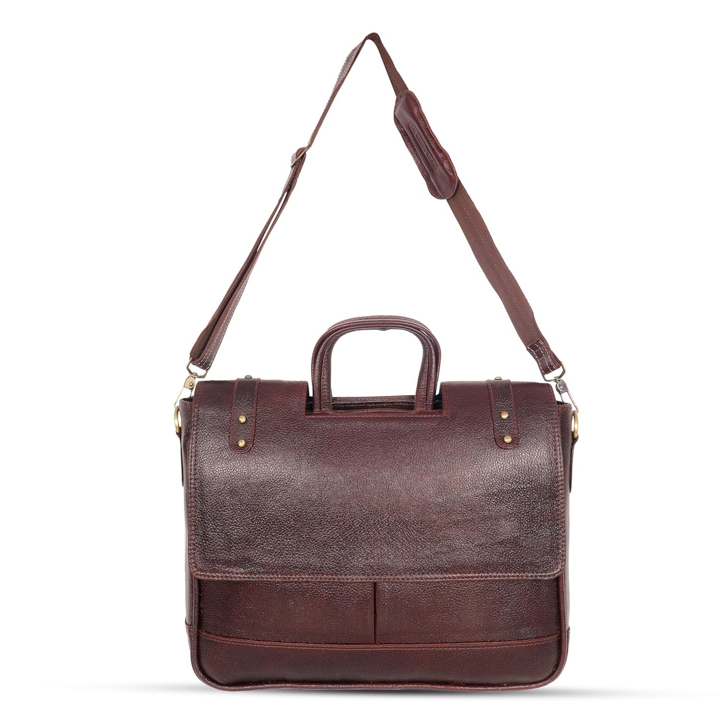 Elegant Leather Messenger Bag™