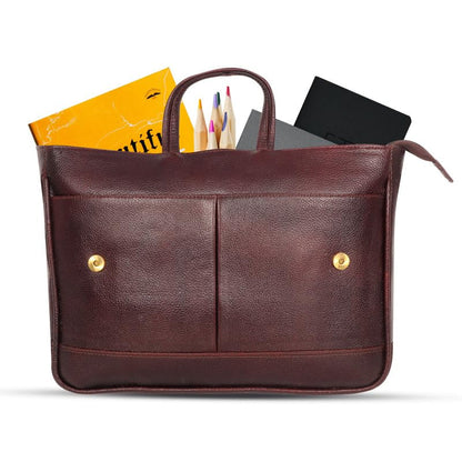 Elegant Leather Messenger Bag™