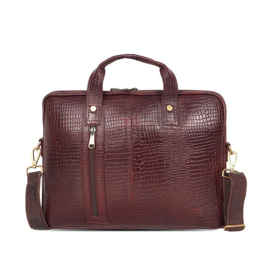 Sophisticated Leather Messenger Bag™