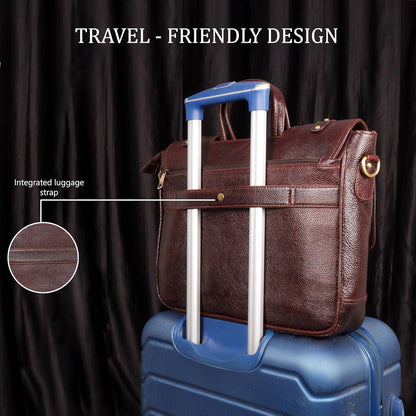Elegant Leather Messenger Bag™